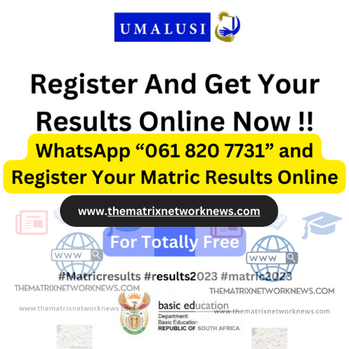 Guide to Matric Results 2023