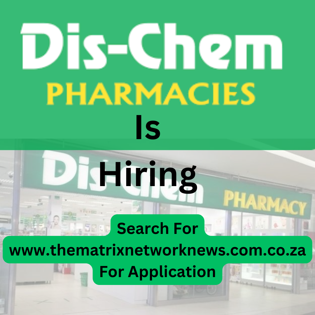 DC Inbound Clerks -Dis-Chem 2024