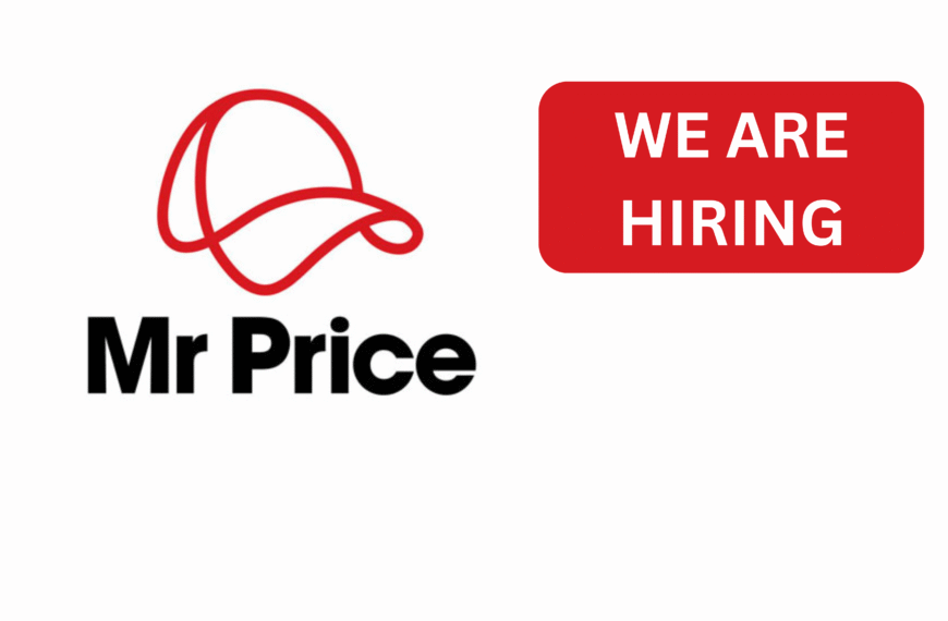 Mr Price Cashier Jobs and Other Store Opportunities in South Africa – Apply Now for 2025/2026