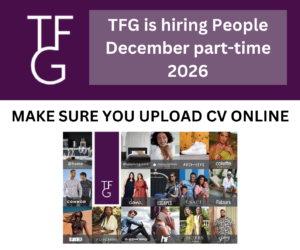 TFG Seasonal Sales Associate Opportunities (120hr) – All Provinces 2026
